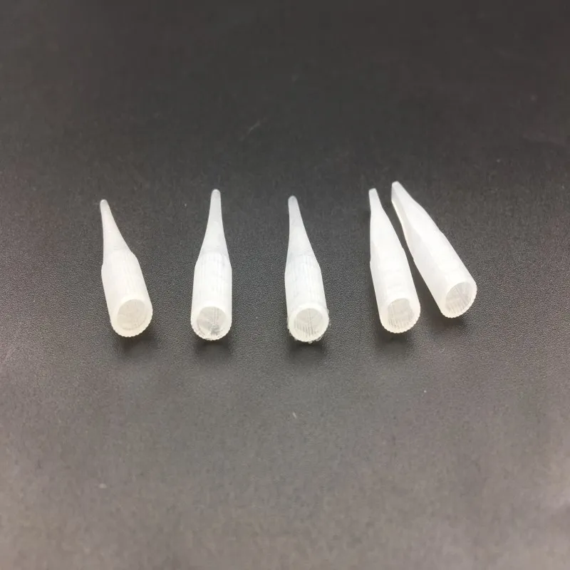 

50 Pcs Hot Goochie Permanent Makeup Tattoo Needle Tip Caps 1RL 3RL 5R 5F 7F Tattoo For Standard Tattoo Needle By Free Shipping
