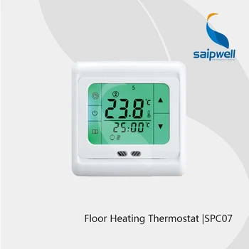 

One Piece Selling Touch Screen Digital Programmable Floor Heating Room Thermostat with Large LCD Screen SPC07H