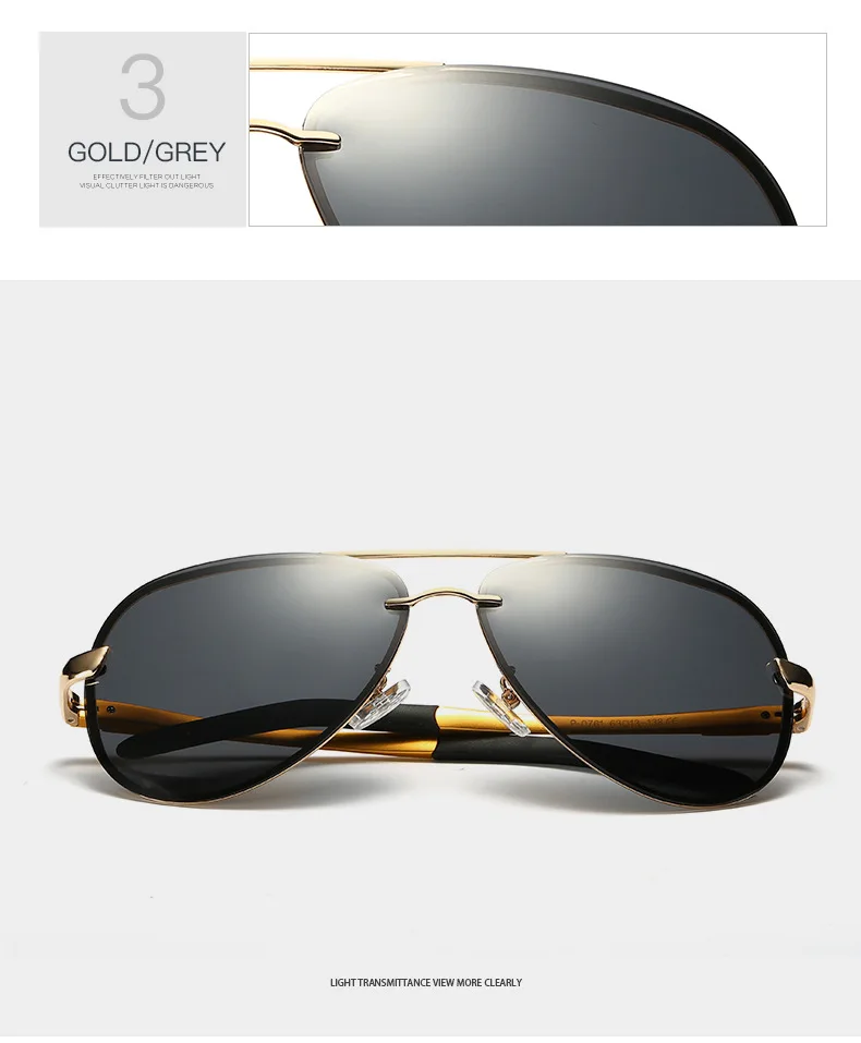 Бренд дизайн Для мужчин поляризационные солнцезащитные очки для женщин с аксессуары Алюминий сплав Frame Для мужчин, очки, подходят для вождения, солнцезащитные очки UV400 очки