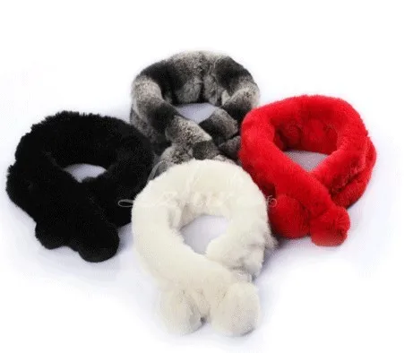 (TopFurMall) женские модные шарфы из натурального меха кролика Рекс 2 линии зимний