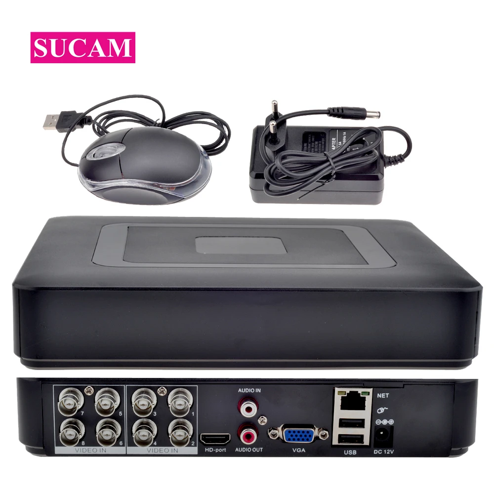 4 канала 8 каналов 1080 N AHD DVR 2MP гибридный цифровой видеорегистратор в 1 для камеры 720P