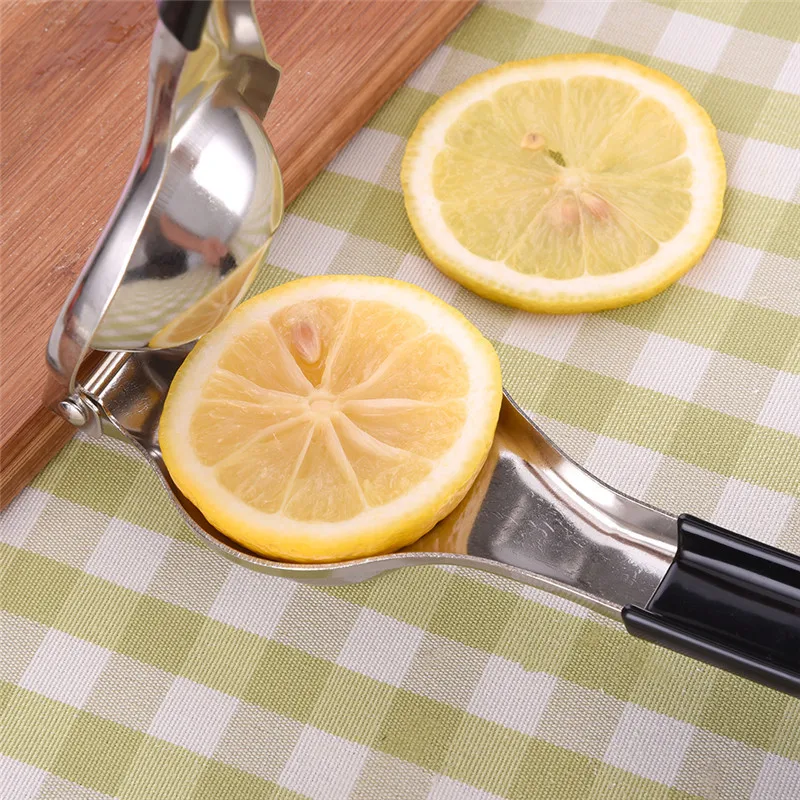 Профессиональный ручной для цитрусовых соковыжималка, соковыжималка для лимона с силиконовые ручки Высококачественная переработка соковыжималка для Лайма из нержавеющей стали