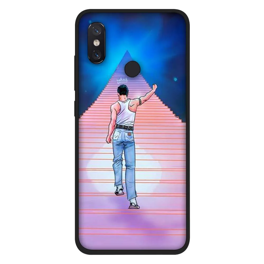 WEBBEDEPP Королевский ремешок Freddie Mercury ТПУ чехол для Xiaomi Redmi 5A 6A S2 5 Plus Note 6 7 Pro мягкий