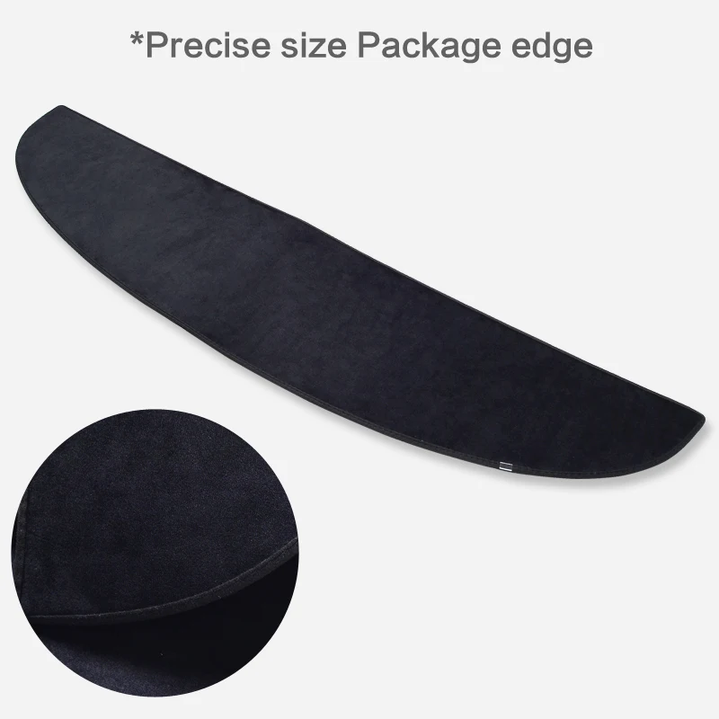 SMABEE тире коврик покрытие для приборной панели для Tesla модель 3 Tesla3 ковровое покрытие солнцезащитный, изоляционный экран черного цвета