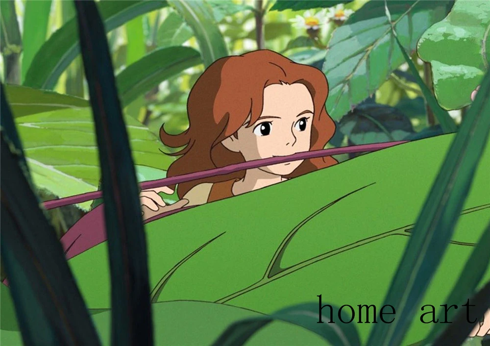 Постер The Secret World of Arrietty четкое изображение настенные наклейки украшение для дома
