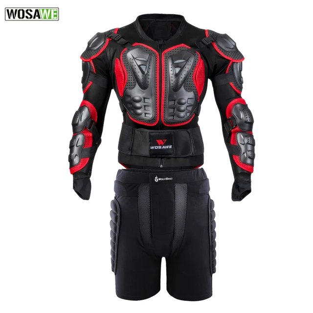 WOSAWE Full Body Protection Jacket Motorcycle Protective Armor