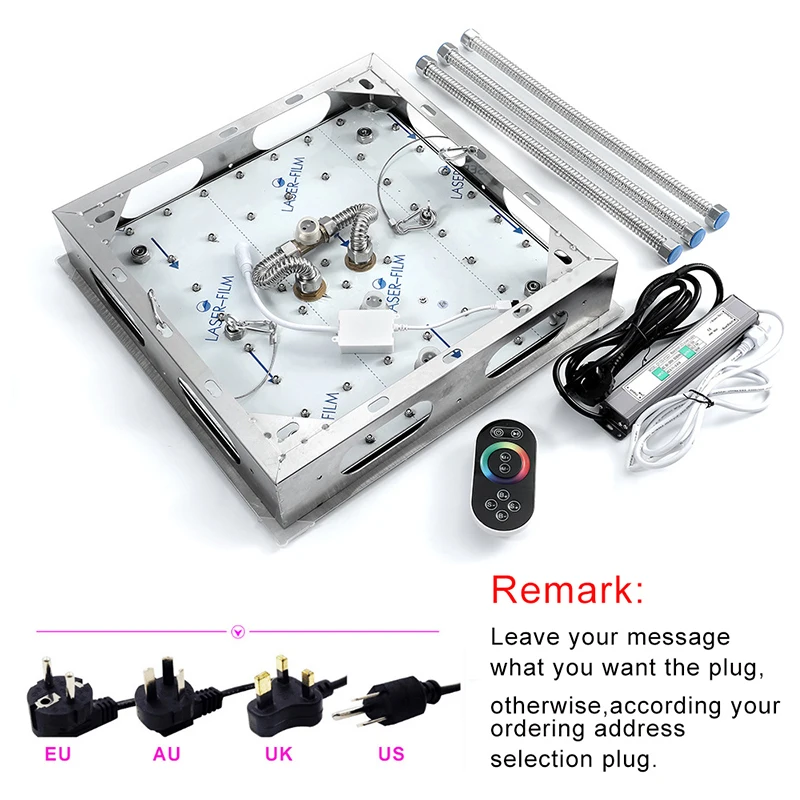 Rainfall Showerhead Concealed Mount LED Misty Bath Shower 304 Stainless Steel Polished Bathroom Shower Rain 64 Colors Over-heads Rainfall Showerhead Concealed Mount LED Misty Bath Shower 304 Stainless Steel Polished Bathroom Shower Rain 64 Colors Over-heads