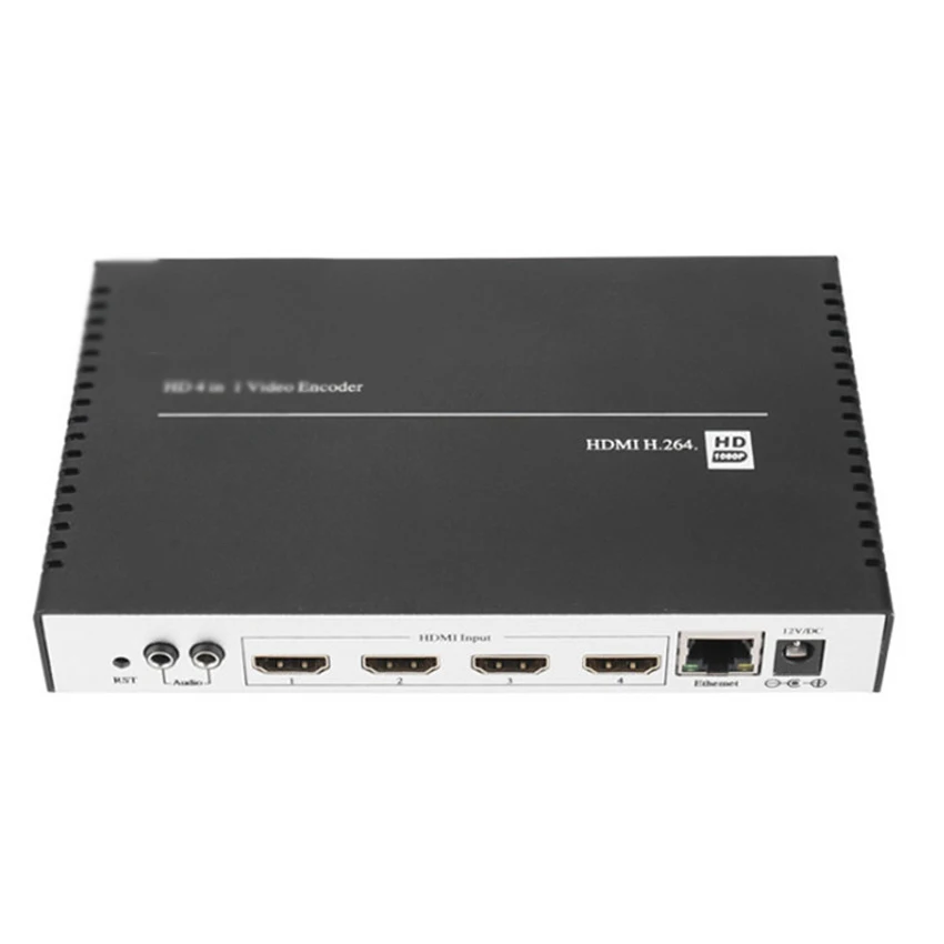 MV-E4001H H.264 4 Channels HDMI Video Encoder 4* HDMI Video Input To IP Encoder For Live Streaming Broadcast Facebook Youtube
