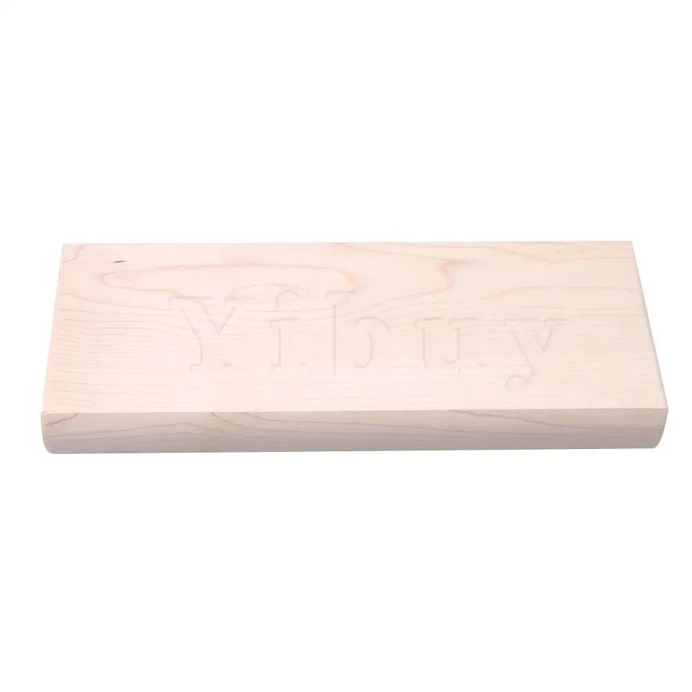 

Yibuy 10" 12" Wooden Guitar Fingerboard Radius Sanding Block & Sanding Paper DIY Guitar Bass Fret Leveling Tool