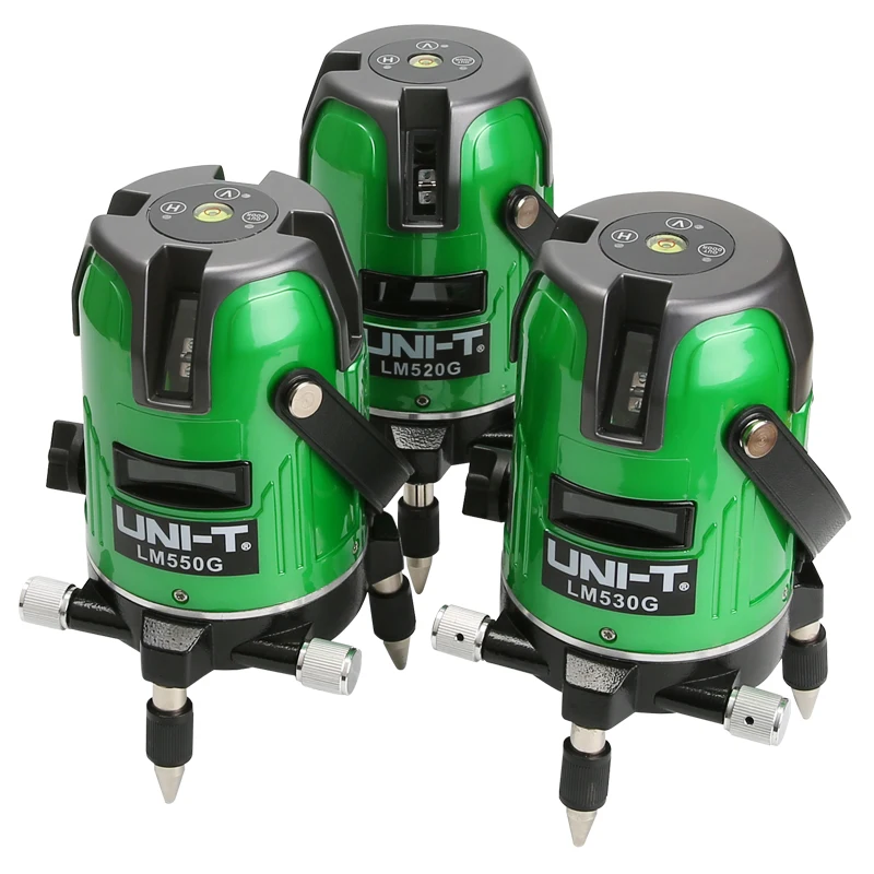 UNI-T LM520/LM530/LM550/LM520G/LM530G/LM550G сенсорный лазерный прибор для измерения уровня; 2/3/5 линия поперечной разметки инструмент