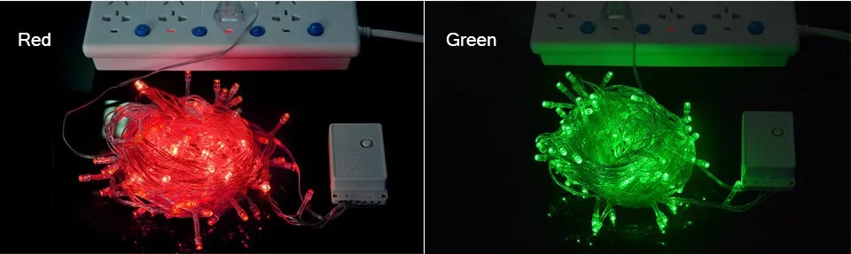 1 комплект, 10 м, 33 фута,, водонепроницаемый Светодиодный светильник для праздника, Рождества, свадьбы, вечеринки, фестиваля, Мерцающая декоративная лампа, лампа 220 В/110 В