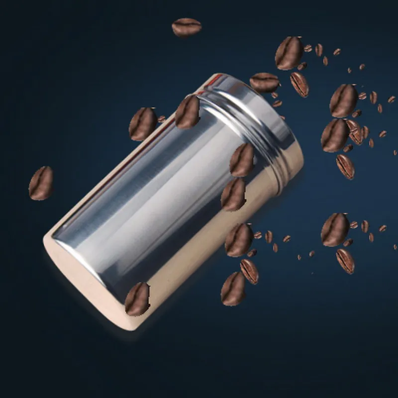 

304 stainless steel sealed cans storage tank travel teapot coffee beans storage tank cigarette box