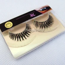 Мода 10 пар Макияж Мягкая крест-накрест кристалл моделирования накладные ресницы тушь для ресниц 050