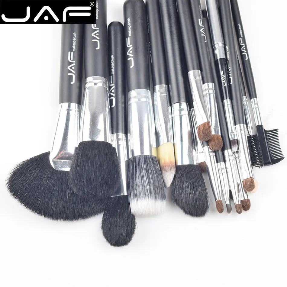 JAF 20 PcsSet Makup Brushes Premiuim Natural Hair of Goat & Pony Horse Super Soft Makeup Brush Tool Set Women Cosmetic Tools (5)
