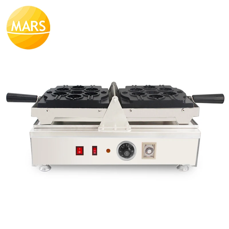 Mars для коммерческого использования, электрические палочки для вафель на палочках 220 В 110 В, машины для тортов, Попов, машина для выпечки, железная форма, оборудование для изготовления сковородок