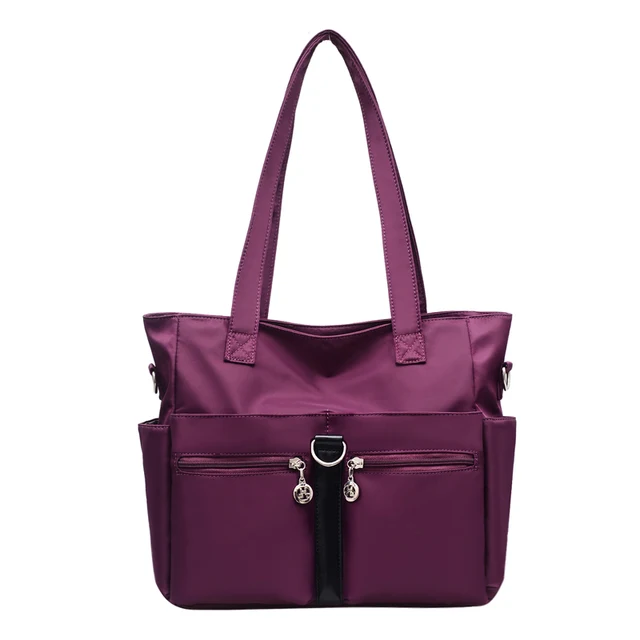 YUESITE Brands 2018 Women Handbags Waterproof Solid Nylon Shoulder Bags ...