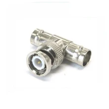 5 шт. Мужчина BNC до 2 Женский BNC разъем сплиттер сюда видеонаблюдения