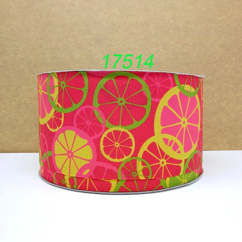 50 ярдов мультфильм напечатанный grosgrain ленты 17496 - Цвет: 17514