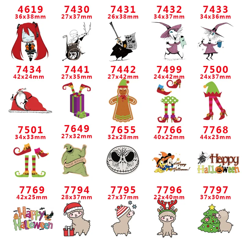 

DIY Craft Supplies cartoon character flat back planar resin 30 pieces. PR-4619-7797