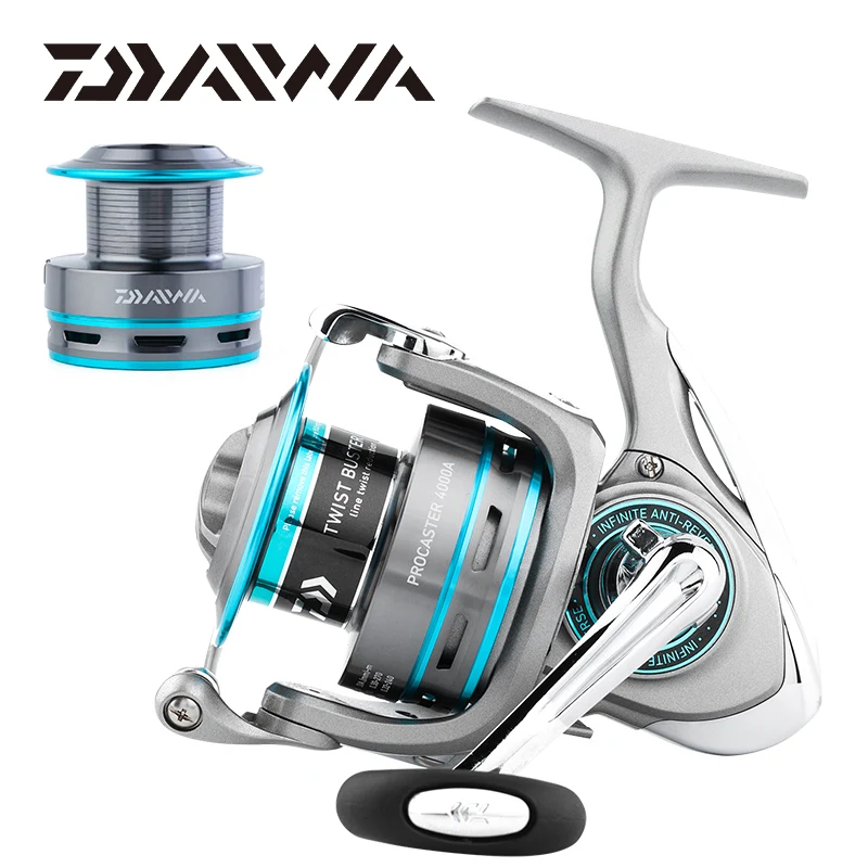 

Original DAIWA PROCASTER A Spinning fishing reel 2000/2500/3000/4000A 7BB Carretilha Moulinet Peche saltwater +Spare metal spool