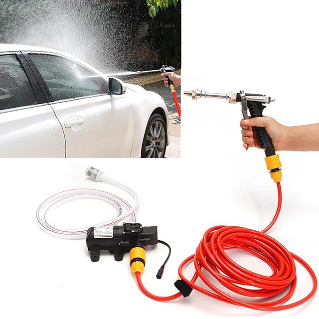 Car Washing Device 70w Portable High Pressure Cleaning Pump Car Washing Device 70w Portable High Pressure Cleaning Pump Machine Dc 12v
