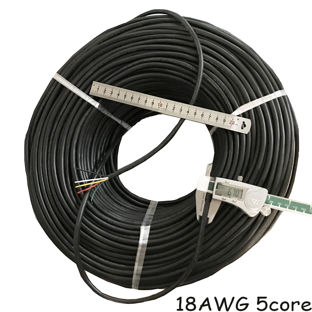 Гибкий провод из луженой Медь 18AWG для детей возрастом 2, 3, 5, core 0.75MM2 0,75 с квадратными каблуками ПВХ USB кабель для мыши разъем электрические провода с разъемом