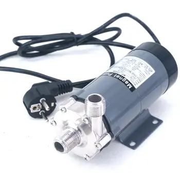 

1/2" BSP 304 Stainless Steel Port Magnetic Drive Pump 15R Max 140 C Home Brew Beer Wine 230V EU Plug