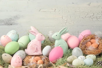 

HUAYI 5x7ft horizontal easter day backdrop for photography easter Photo backdrop vinyl easter spring Background XT-5270