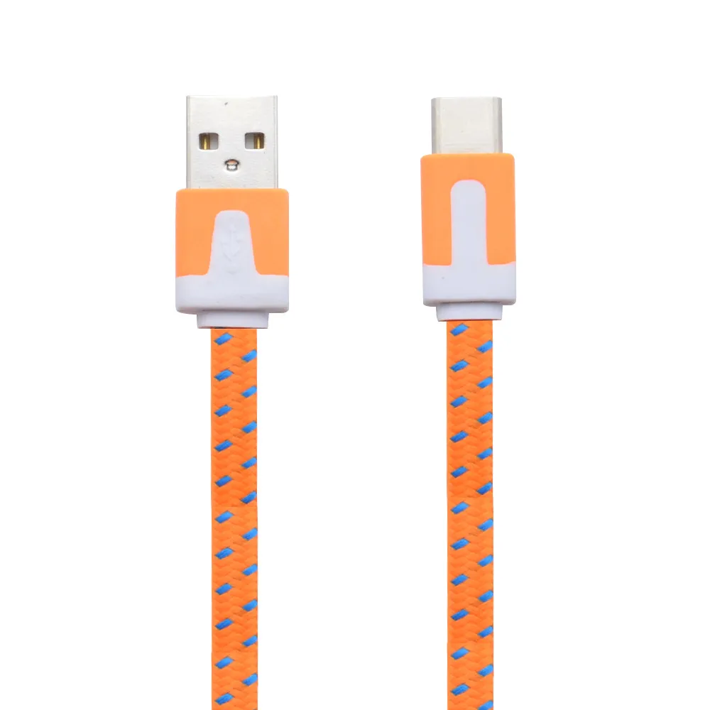 Натуральная нейлоновая плетеная USB 3,1 type-C кабель для зарядки и синхронизации данных 2 м oct18