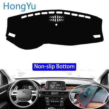 

For kia KX7 2017 - 2018 Car Styling Non-Slip Bottom Covers Dashmat Dash Mat Sun Shade Dashboard Cover Capter