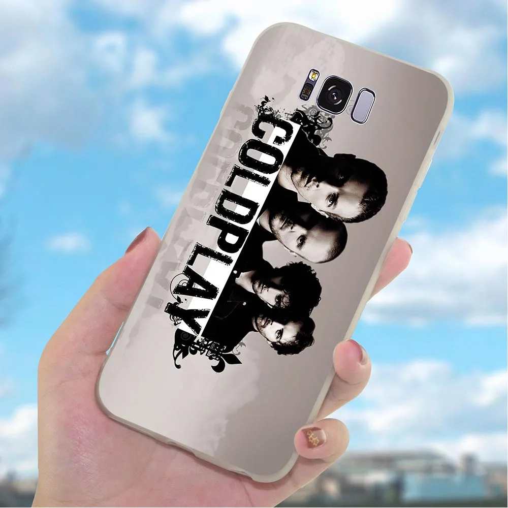 Мягкий чехол из ТПУ для телефона Samsung Galaxy A20 Coldplay A30 A3 A6 Plus A5 A7 A8 A9 A10 A40 A50 A71 кожаные