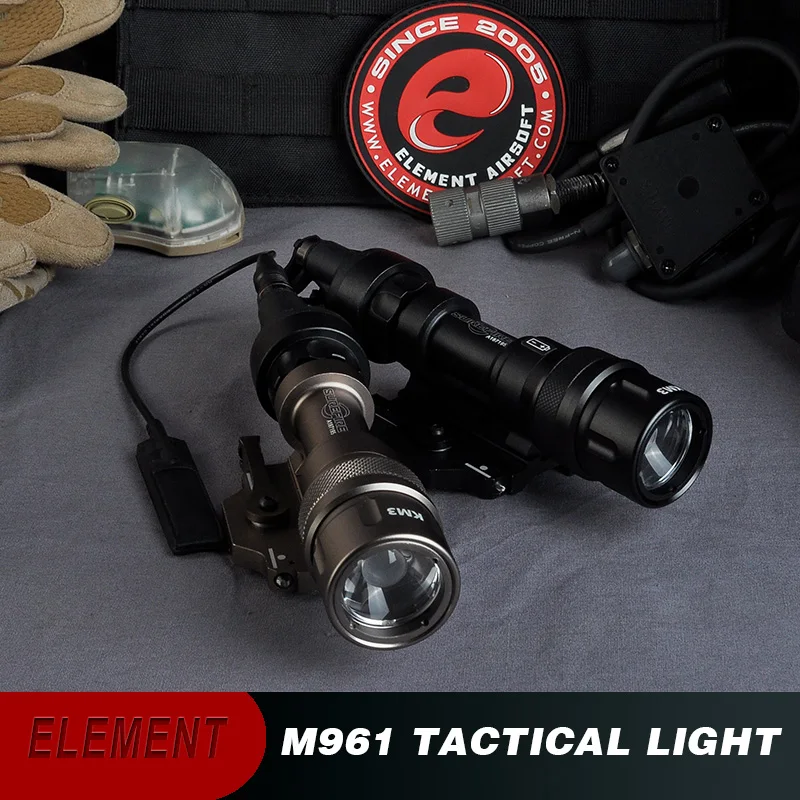 Element Airsoft Tactical Light SF M961 LED Gun Light Weapon Flashlight