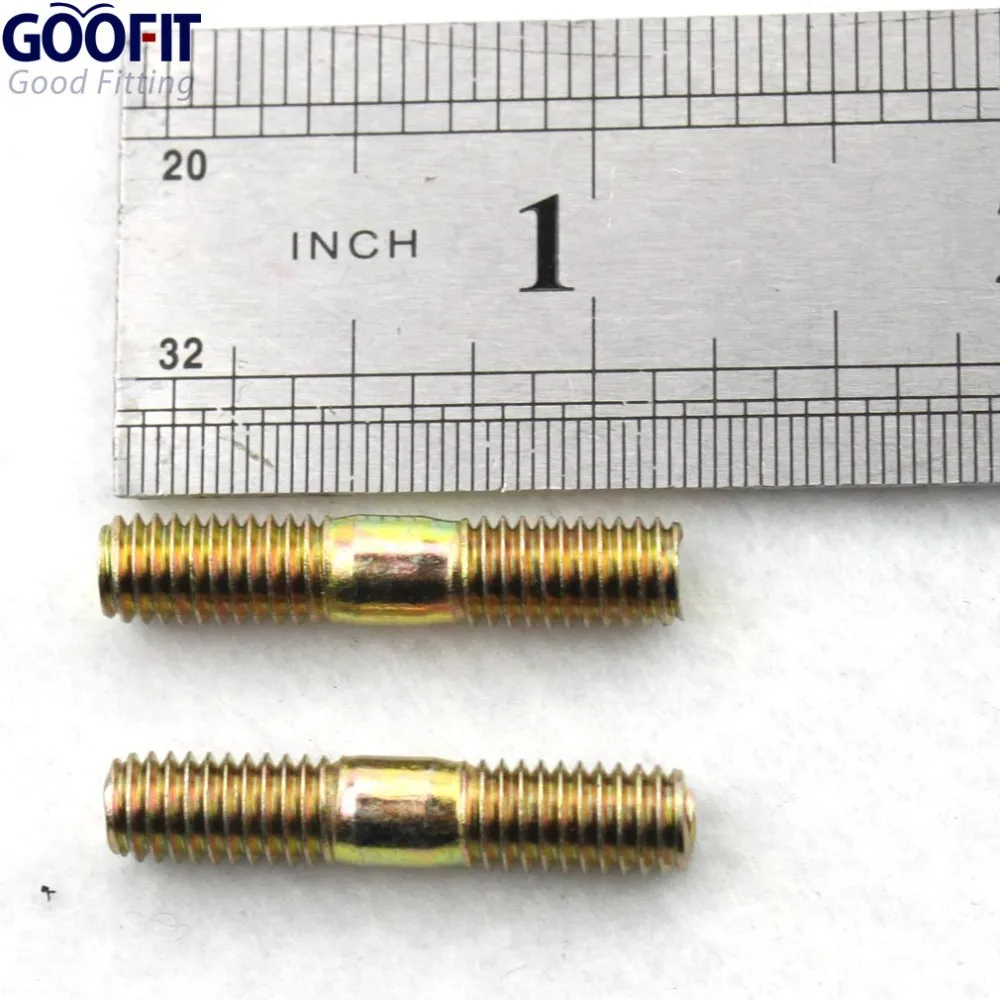 GOOFIT Exhaust Stud for 50cc 70cc 90cc 110cc 125cc 150cc Chinese Dirt Bike ATV Go Karts