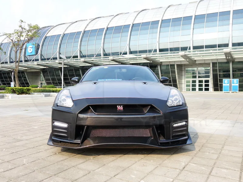 2008-2015 Nissan R35 GTR 2017Nismo Style Front Bumper PCF (102)
