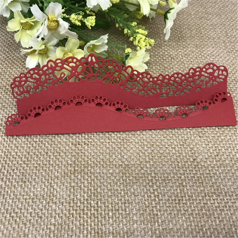 Цветочные рамки металлические Вырубные штампы фотоальбом карточка бумага