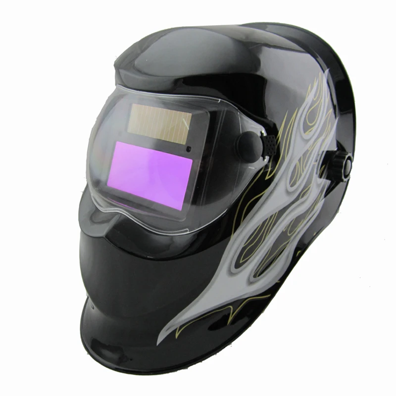 

Replaceable lithium battery and solar auto darken grinding welding mask/helmet for plasma cutter  and welding machine