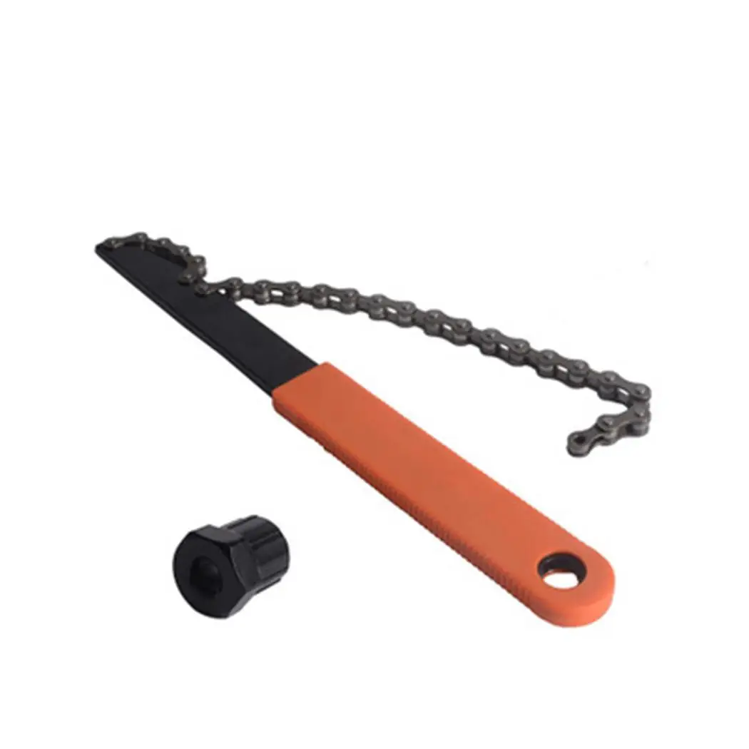 

Bicycle Flywheel Wrench Bike Freewheel Turner Chain Whip Cassette Sprocket Freewheel Remover Tool MTB Fly-wheel Repair Tools