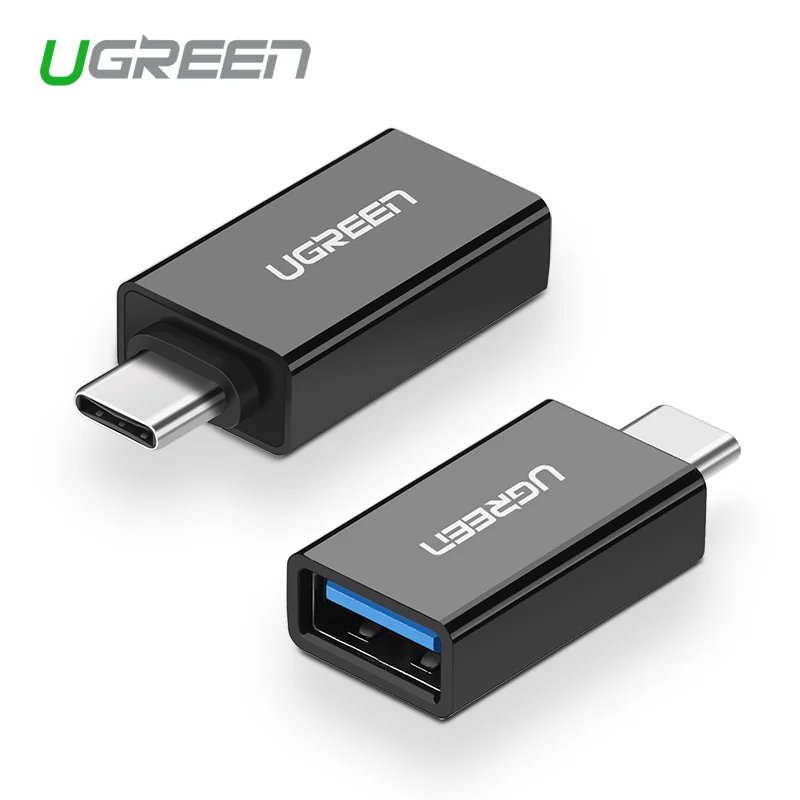 Ugreen Type C USB 3.0 OTG Adapter USB Type C Adapter OTG Type-C Converter for Samsung S8 for MacBook Series LG USB C OTG Adapter