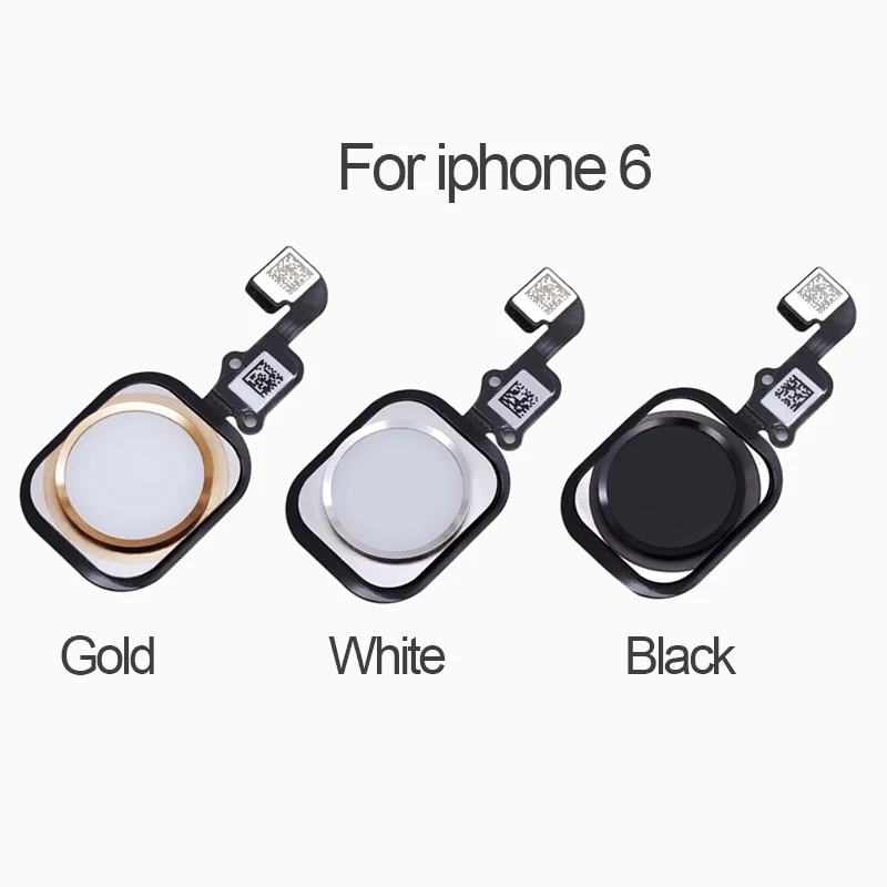 

Home Button with Flex Cable for iPhone 6 6S 6Plus 6SPlus Home button Flex Assembly shipping