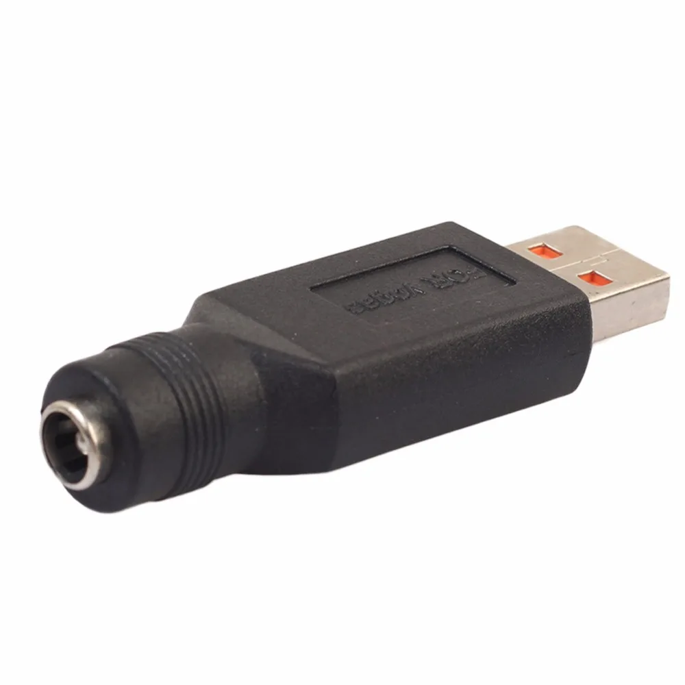 

DC Power 5.5x2.1mm Converter Adapter Plug DC Female to USB Male Connector for Lenovo Yoga3 PRO Laptop Notebook PC