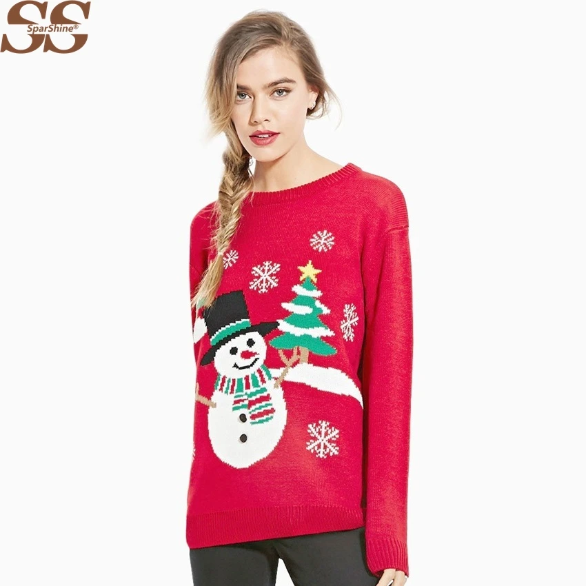 Christmas Sweater Women Sweaters And Pullovers Ugly