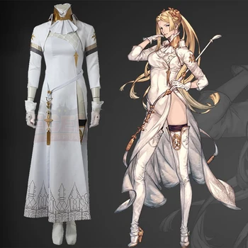 

nier automatas NieR Automata Commander Cosplay Costume adult costume full set Commander costume white dress