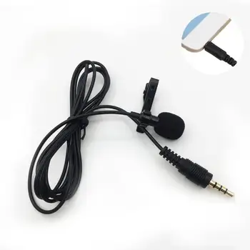 

Clip-on Collar Tie Mobile Phone Lavalier Microphone Mic for iOS Android Cell Phone Laptop Tablet Recording