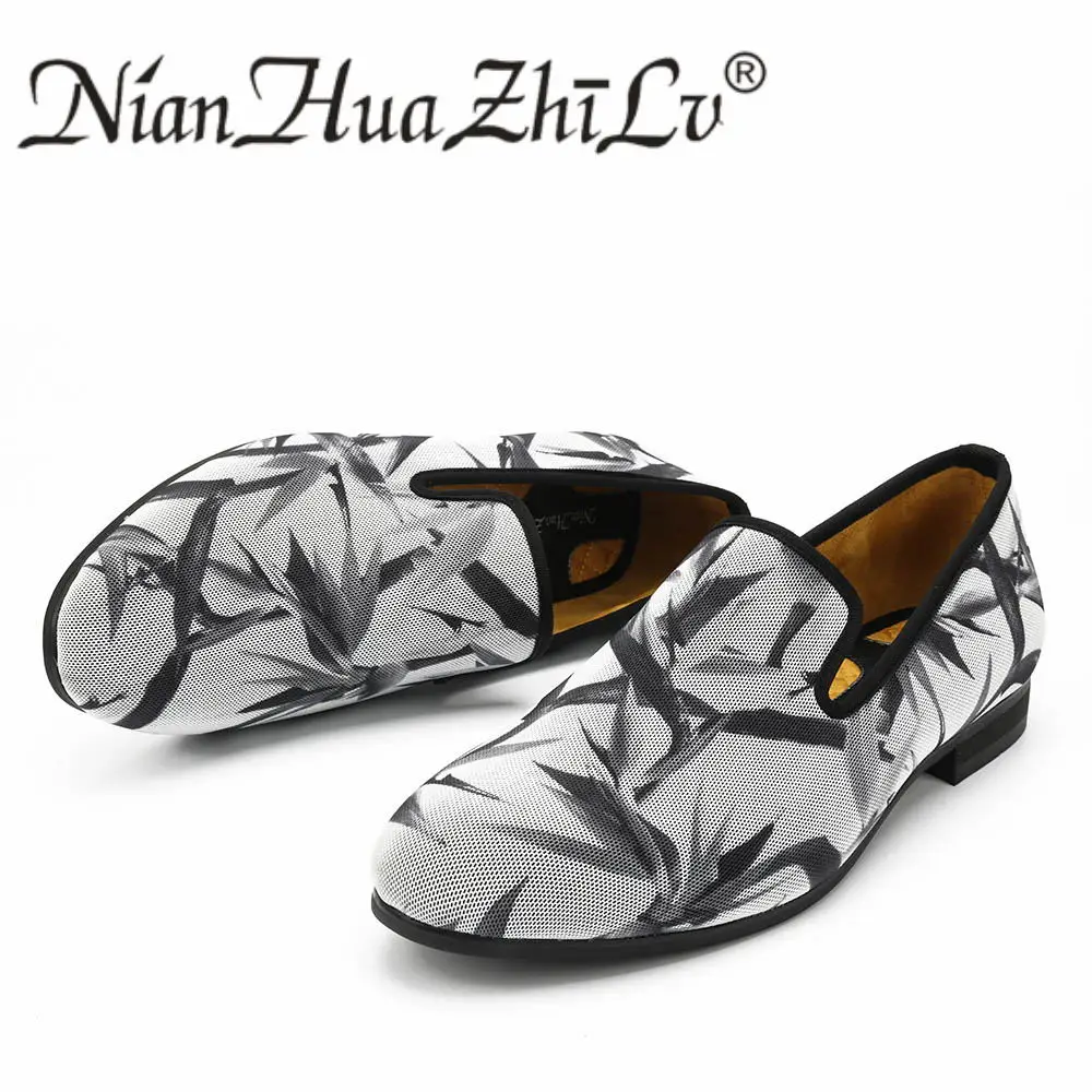 Casual Estilos Novos Malha Partido Sapatos Matching Do Chinelos Impressão De Moda Color Preguiçosos Respirável Apartamentos Dos Homens Efeito rvqdr