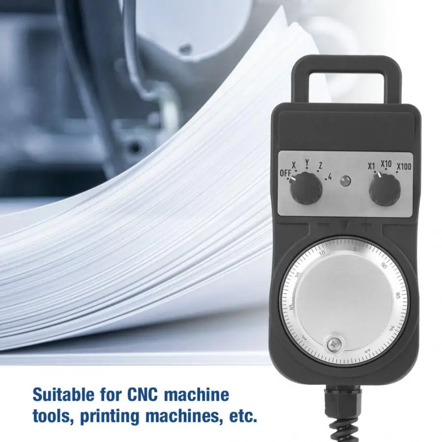 

5V CNC handwheel handle Manual Handheld Pulse Generator mpg handwheel For CNC Machine Tool