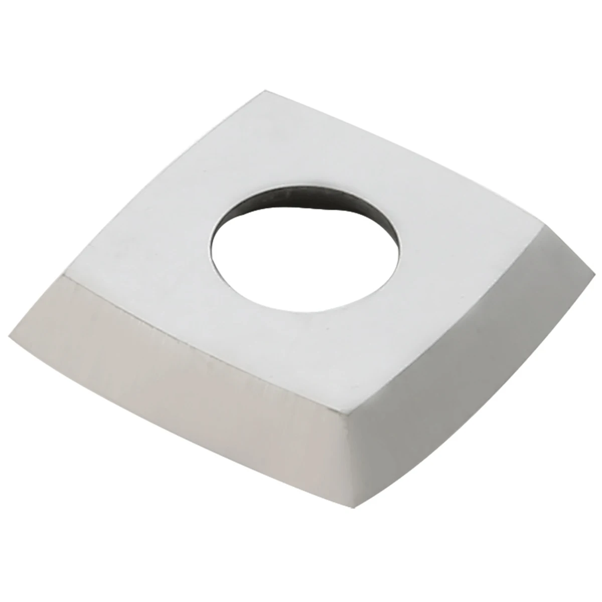 

1pc 4-Edge Square Blades 2" Face Radius Carbide Insert 94.5HRA Hardness Sharp Cutter for Woodworking CNC Lathe Turning Tool