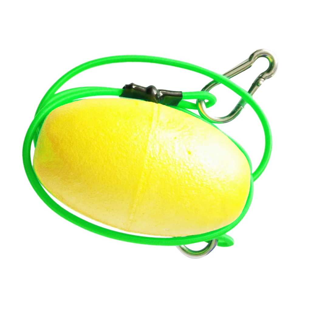 Perfeclan Kayak Elastic Tow Throw Line Leash with Buoy Carabiner Clips Plus 2L Empty Waterproof First Aid Kit Dry Bag
