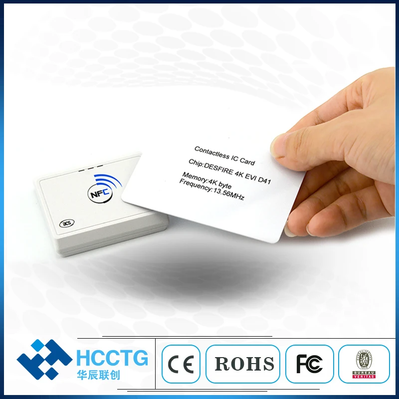 ACS мобильный Точка Продажи Небольшой NFC Bluetooth MPOS с считывателем смарт-карт ACR1311U-N2