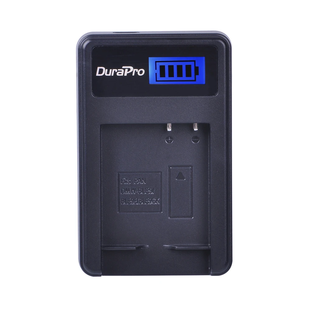 DuraPro DMW-BLG10 BLG10E BLG10PP BLE9 BLE9E BLE9PP Камера Батарея+ ЖК-дисплей USB Зарядное устройство для цифрового фотоаппарата Panasonic Lumix DMC GF6 GX7 GF3 GF5 BLE9