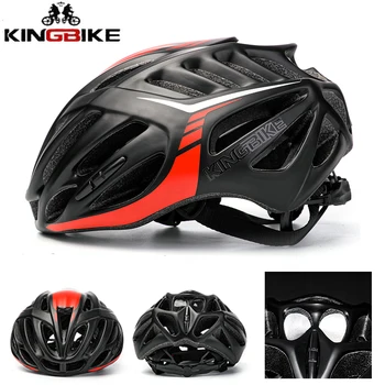 

KINGBIKE EPS Bicycle Helmet Men Women L58-62CM Cycling Helmet Ultralight Integrally-molded Road MTB Bike Helmets Casco Ciclismo